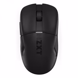 NZXT MS-101NB-01, Droitier, Optique, RF sans fil, 26000 DPI, 0,2 ms, Noir