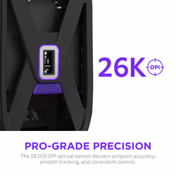 NZXT MS-101NB-01 souris Jouer Droitier RF sans fil Optique 26000 DPI