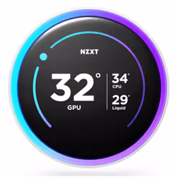 NZXT Kraken Elite 240 RGB Processeur Refroidisseur de liquide tout-en-un 12 cm Blanc 1 pièce(s)