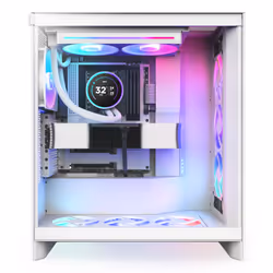 NZXT Kraken Elite 280 RGB Processeur Refroidisseur de liquide tout-en-un 14 cm Blanc 1 pièce(s) - Vue supplémentaire 5