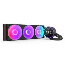NZXT Kraken Elite 420 RGB Processeur Refroidisseur de liquide tout-en-un 14 cm Noir 1 pièce(s)