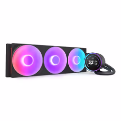 NZXT Kraken Elite 420 RGB Processeur Refroidisseur de liquide tout-en-un 14 cm Noir 1 pièce(s) - Vue supplémentaire 5