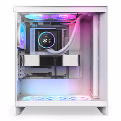 NZXT Kraken Elite 420 RGB Processeur Refroidisseur de liquide tout-en-un 14 cm Blanc 1 pièce(s) - Vue supplémentaire 5