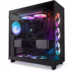 NZXT RF-U24HF-B1 système de refroidissement d'ordinateur Boitier PC Ventilateur Noir - Vue supplémentaire 5