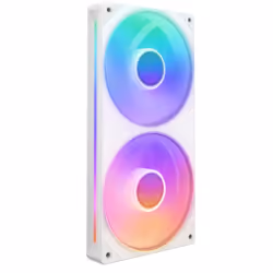 NZXT RF-U24HF-W1, Ventilateur, 500 tr/min, 2400 tr/min, 75,12 cfm, Blanc