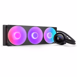 Watercooling - NZXT - RL-KR360-B2 - Kraken Plus 360 RGB - Écran carré 1.54 personnalisable et ventilateurs RGB - Noir