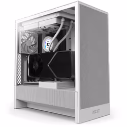 NZXT H5 Flow, Midi Tower, PC, Blanc, ATX, EATX, micro ATX, Micro-ITX, Jouer, 17,5 cm