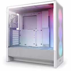 NZXT H5 Flow RGB Midi Tower Blanc