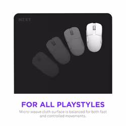 NZXT MM-LRGSP-BK tapis de souris Tapis de souris de jeu Noir