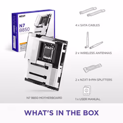 NZXT N7 B850 AMD B850 Emplacement AM5 ATX - Vue supplémentaire 3
