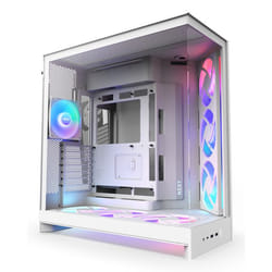 NZXT H9 Flow RGB+ Midi Tower Blanc