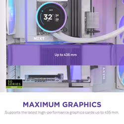 NZXT H9 Flow RGB+ Midi Tower Blanc - Vue supplémentaire 5