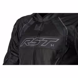 RST S1 Mesh Veste textile de moto, noir, taille XL pour Hommes