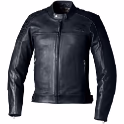 RST IOM TT Brandish 2 Veste en cuir de moto, noir, taille L pour Hommes