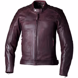 RST IOM TT Brandish 2 Veste en cuir de moto, rouge, taille XL pour Hommes
