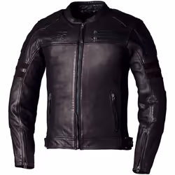 RST IOM TT Hillberry 2 Veste en cuir de moto, brun, taille M pour Hommes