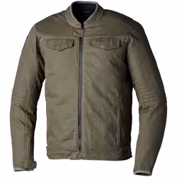 RST IOM TT Crosby 2 Veste textile de moto, vert, taille M pour Hommes