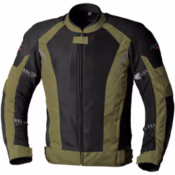 RST Ventilator XT Veste textile de moto, noir-vert, taille M pour Hommes