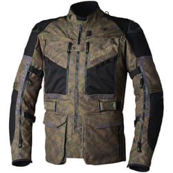 RST Ranger Veste textile de moto, vert-brun, taille L pour Hommes