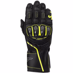 RST S1 Gants de moto, noir-jaune, taille XL pour Hommes