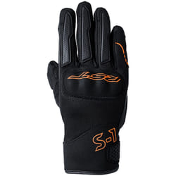 RST S1 Mesh Gants de moto, noir-orange, taille L pour Hommes