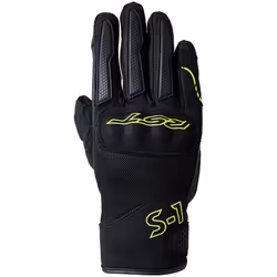 RST S1 Mesh Gants de moto, noir-jaune, taille M pour Hommes