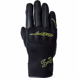 RST S1 Mesh Gants de moto, noir-jaune, taille L pour Hommes