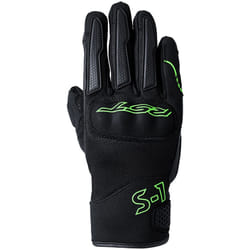RST S1 Mesh Gants de moto, noir-vert, taille L pour Hommes