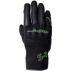 RST S1 Mesh Gants de moto, noir-vert, taille XL pour Hommes