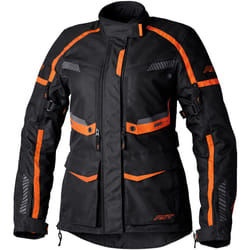 RST Maverick Evo Veste textile de moto pour dames, noir-orange, taille XS pour Hommes