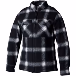 RST Brushed Chemise moto pour dames, noir-blanc, taille XS pour Hommes