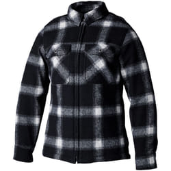 RST Brushed Chemise moto pour dames, noir-blanc, taille M pour Hommes