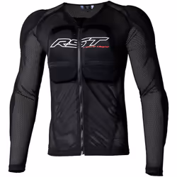 RST Veste de protection, noir-blanc, taille L XL pour Hommes