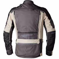 RST Pro Series Ranger Blouson textile de moto, noir-beige, taille S pour Hommes