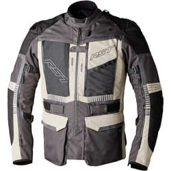 RST Pro Series Ranger Blouson textile de moto, noir-beige, taille M pour Hommes