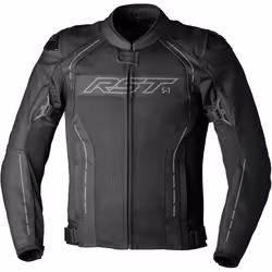 RST S-1 Mesh Blouson en cuir de moto, noir, taille S pour Hommes
