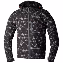RST Havoc Blouson textile de moto, noir-gris, taille L pour Hommes