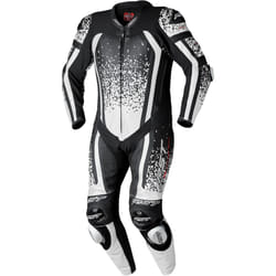 RST Pro Series Evo Airbag Combinaison en cuir de moto d’une seule pièce, noir-blanc, taille XL pour Hommes
