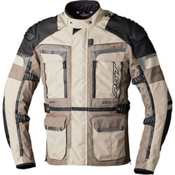 RST Pro Series Adventure-Xtreme Blouson textile de moto, noir-beige, taille S pour Hommes