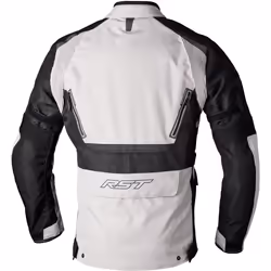 RST Endurance Veste textile de moto, noir-argent, taille XL pour Hommes