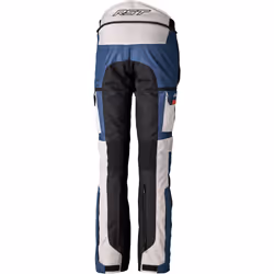 RST Pro Series Adventure-X imperméable Moto Textile Pantalon, blanc-rouge-bleu, taille M pour Hommes