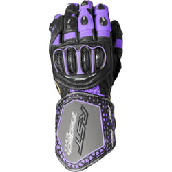 RST TracTech Evo 4 Gants de moto pour dames, noir-pourpre, taille L pour Femmes