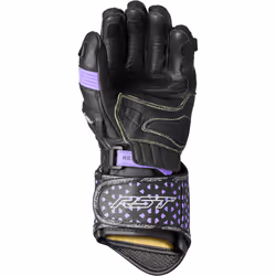 RST TracTech Evo 4 Gants de moto pour dames, noir-pourpre, taille L pour Femmes