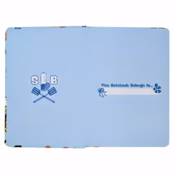Thumbs Up SpongeBob bloc-notes A5 80 feuilles Bleu clair, Multicolore