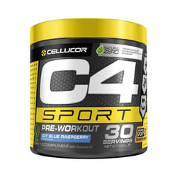 C4 Sport 30 port Framboise bleue glacée Cellucor Pre-entrainement