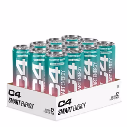 Cellucor - Boissons énergisantes - C4 Smart Energy - Watermelon Burst Pack de 12