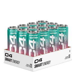 Cellucor - Boissons énergisantes - C4 Smart Energy - Watermelon Burst Pack de 12