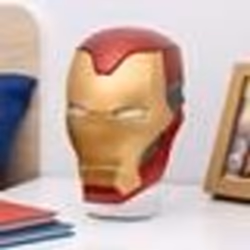 Lampe Iron Man Masque lumineux Paladone - Hauteur 22 cm - USB - Produit sous licence Marvel