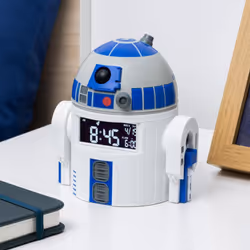 Paladone R2D2 Réveil numérique Bleu, Blanc