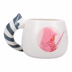 Paladone Ahsoka Tano Shaped Mug, Unique, 0,5 L, Multicolore, Blanc, Vitrocéramique, Mug, Universel